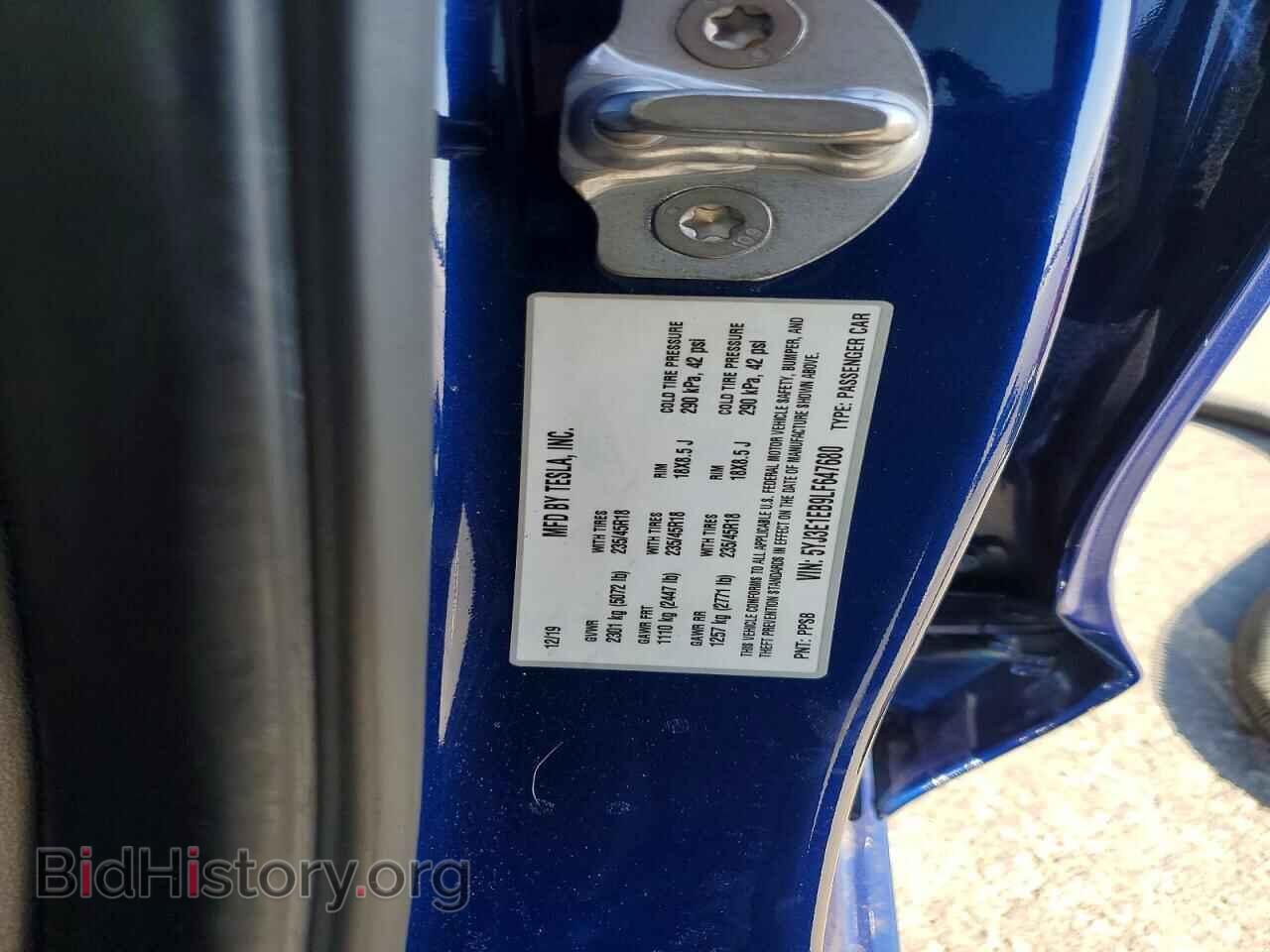 2020 TESLA MODEL 3 - VIN: 5YJ3E1EB9LF647680 - Photo 13