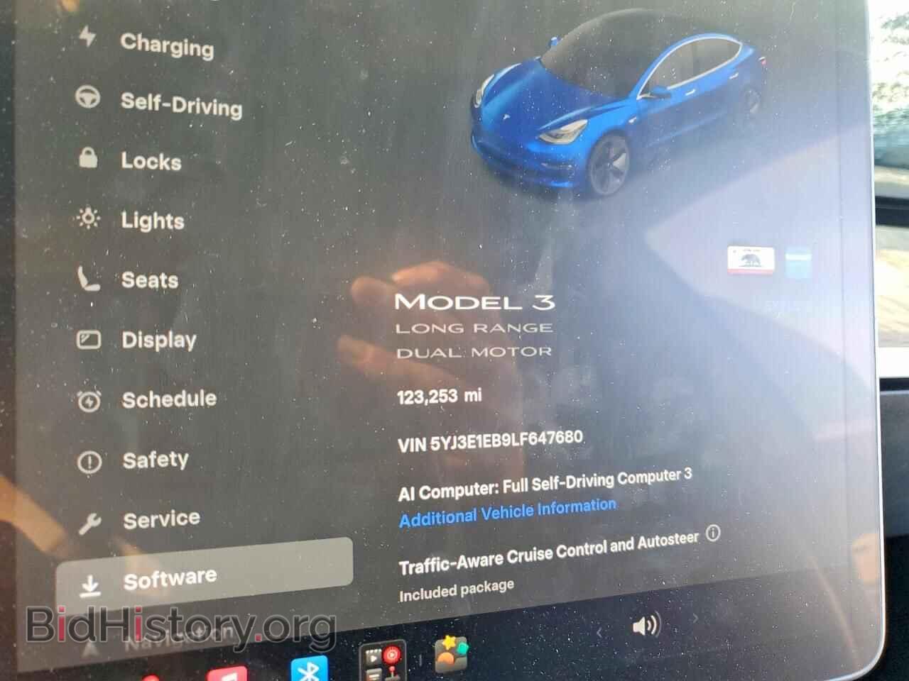 2020 TESLA MODEL 3 - VIN: 5YJ3E1EB9LF647680 - Photo 9