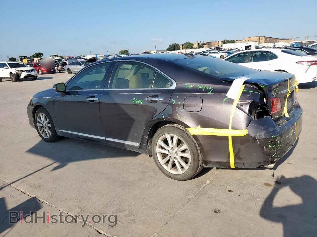 2011 LEXUS ES350 - VIN: JTHBK1EG0B2468203 - Фото 2