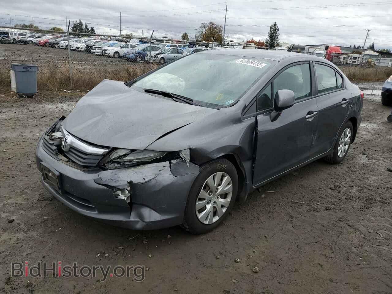 2012 HONDA CIVIC - VIN: 19XFB2F57CE308183 - Фото 2