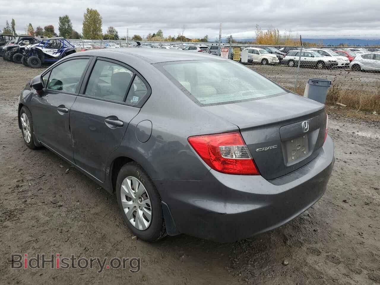 2012 HONDA CIVIC - VIN: 19XFB2F57CE308183 - Фото 3