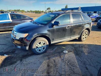 2007 Ford EDGE SEL, black — VIN 2FMDK48C07BB04431, Copart