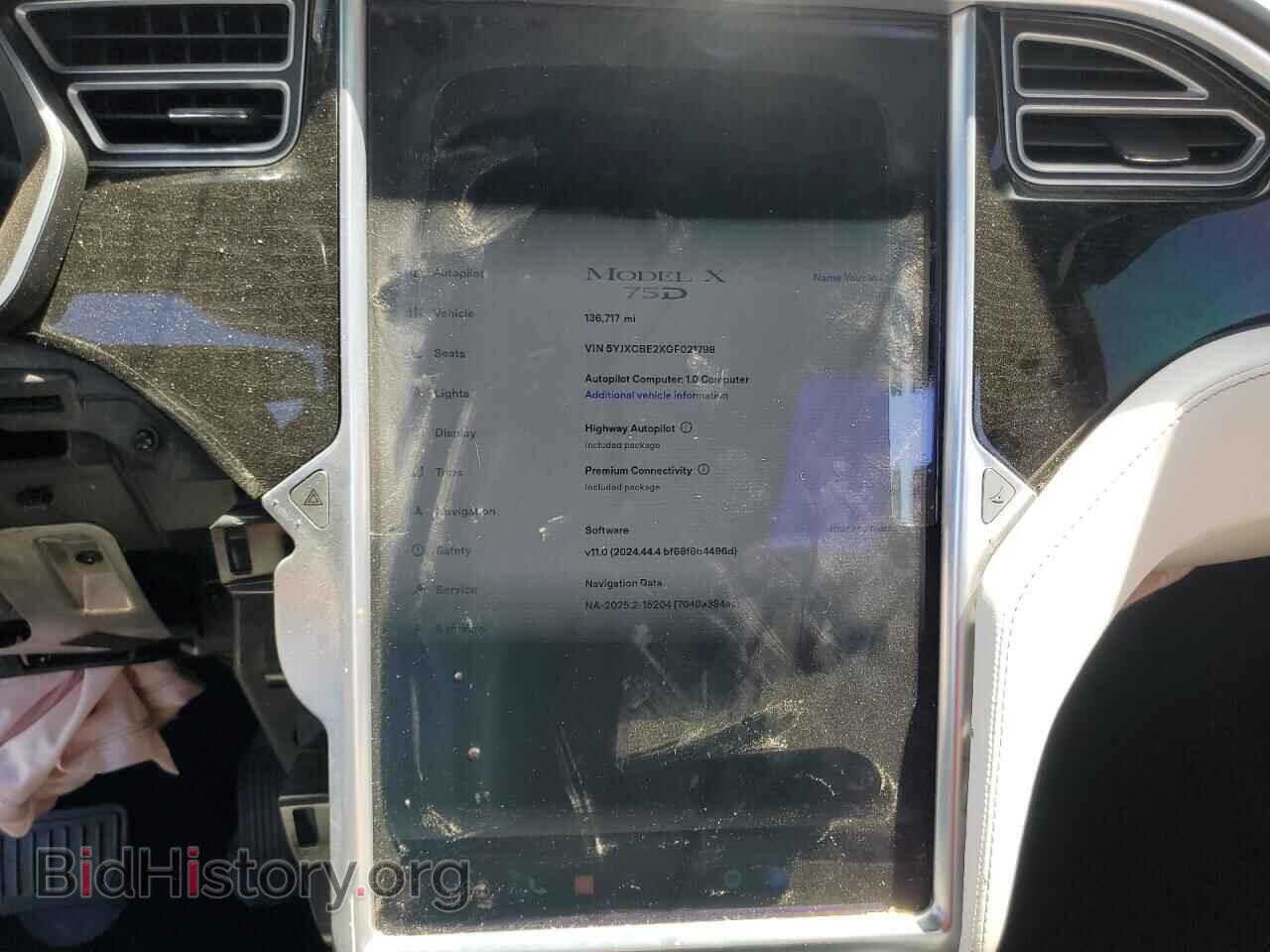2016 TESLA MODEL X - VIN: 5YJXCBE2XGF021798 - Photo 9