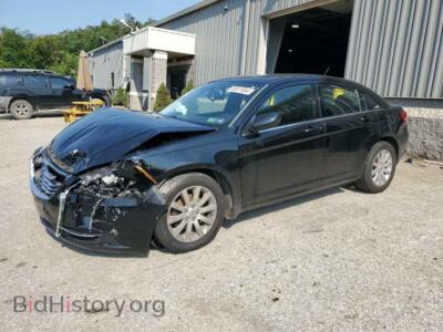 2013 Chrysler 200 Touring, black — VIN 1C3CCBBB8DN539199, Copart