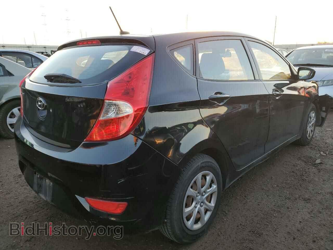 2013 HYUNDAI ACCENT - VIN: KMHCT5AE9DU115394 - Фото 4