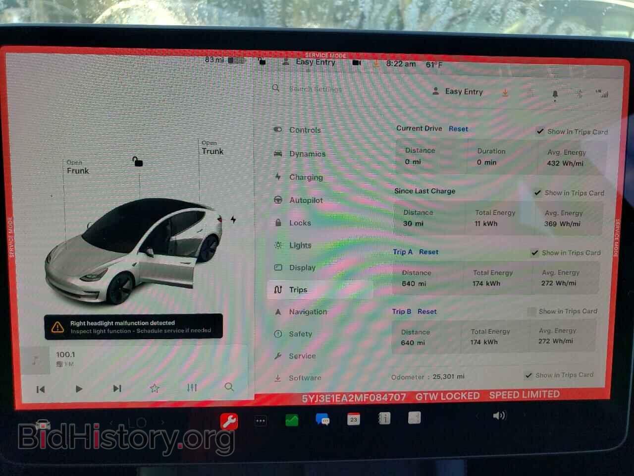 2021 TESLA MODEL 3 - VIN: 5YJ3E1EA2MF084707 - Photo 9