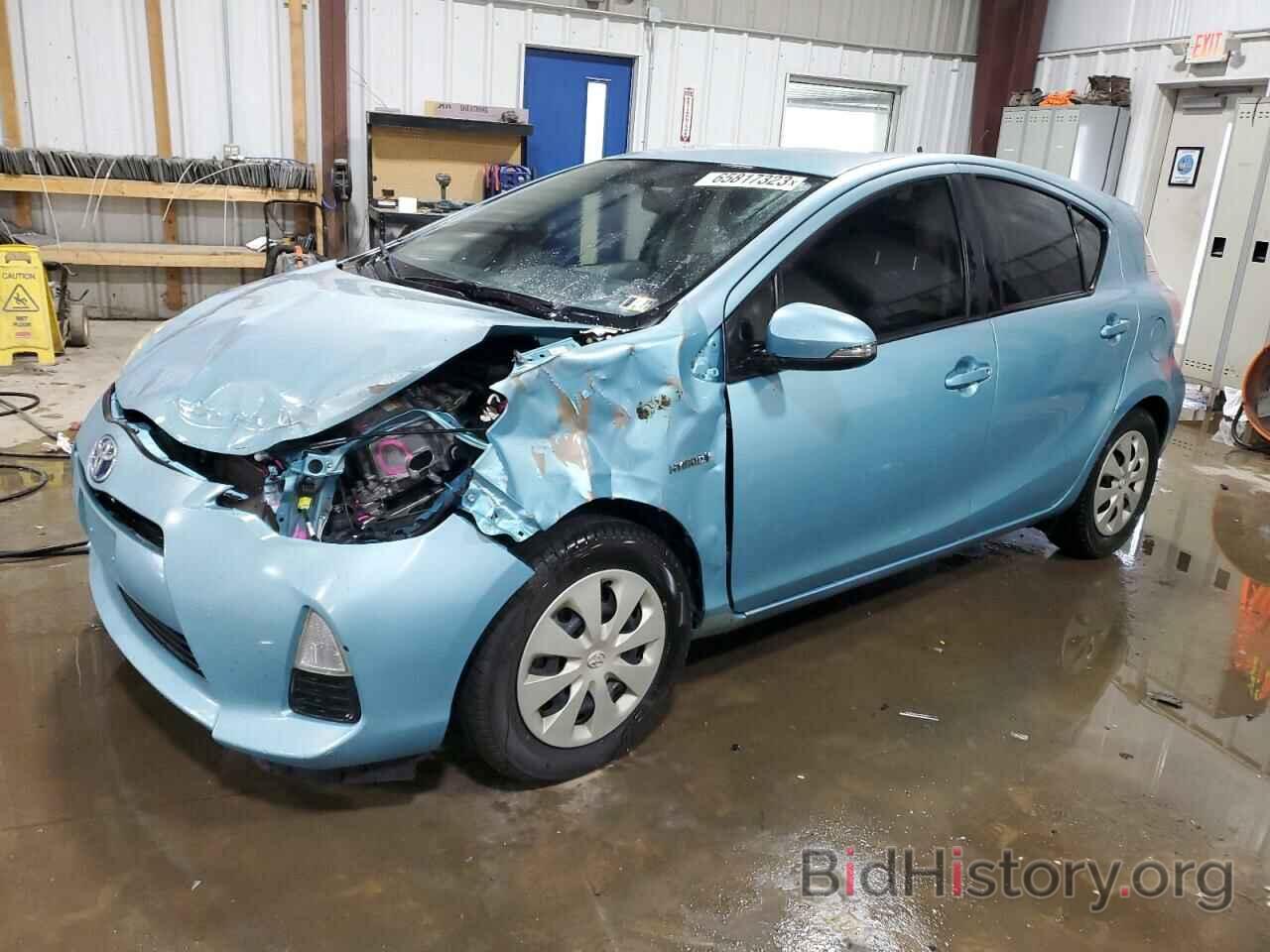 Photo JTDKDTB36E1071114 - TOYOTA PRIUS 2014