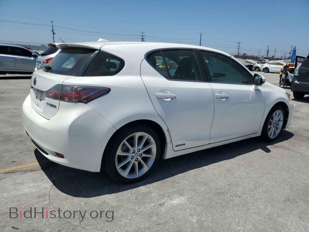 2011 LEXUS CT 200 - VIN: JTHKD5BH1B2029140 - Фото 3