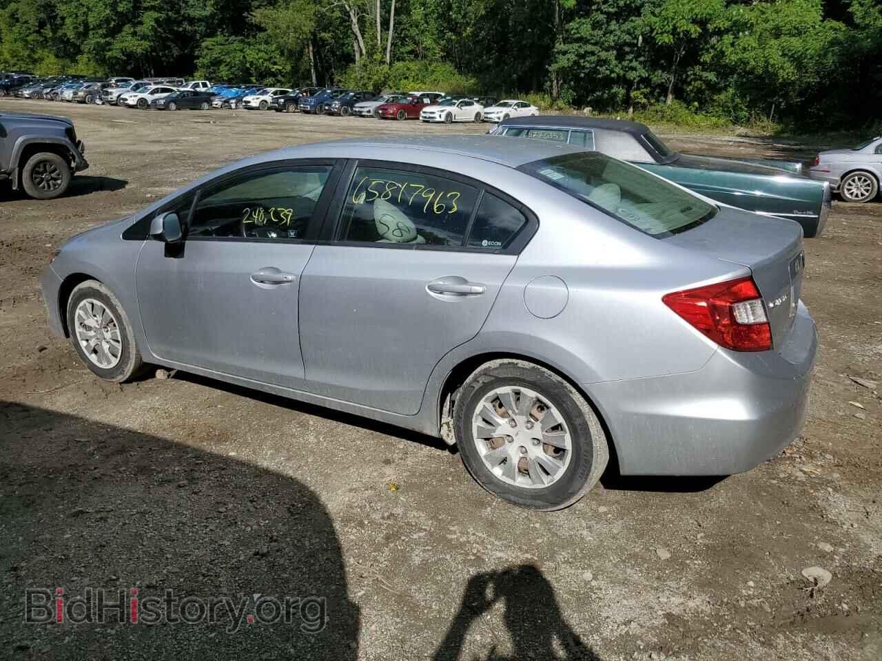 2012 HONDA CIVIC - VIN: 2HGFB2F57CH314359 - Фото 2