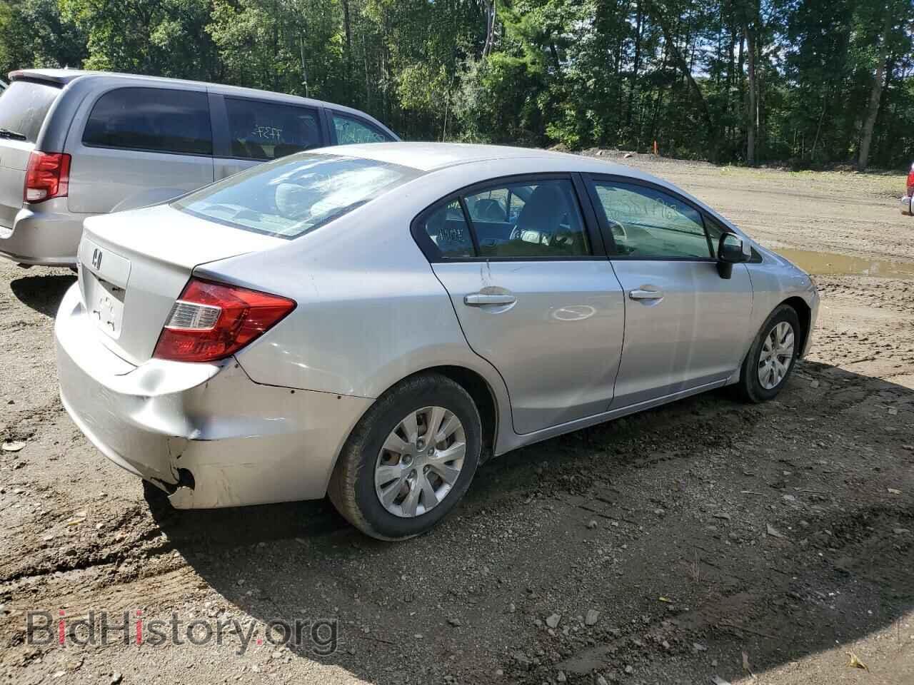 2012 HONDA CIVIC - VIN: 2HGFB2F57CH314359 - Фото 3