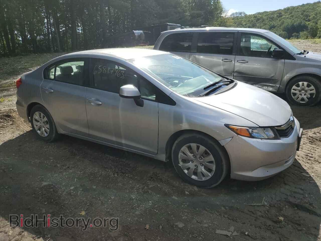 2012 HONDA CIVIC - VIN: 2HGFB2F57CH314359 - Фото 4