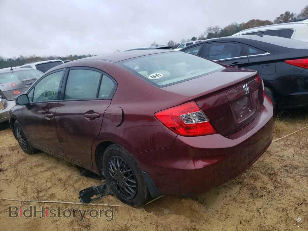 2012 HONDA CIVIC - VIN: 19XFB2F55CE371265 - Фото 3