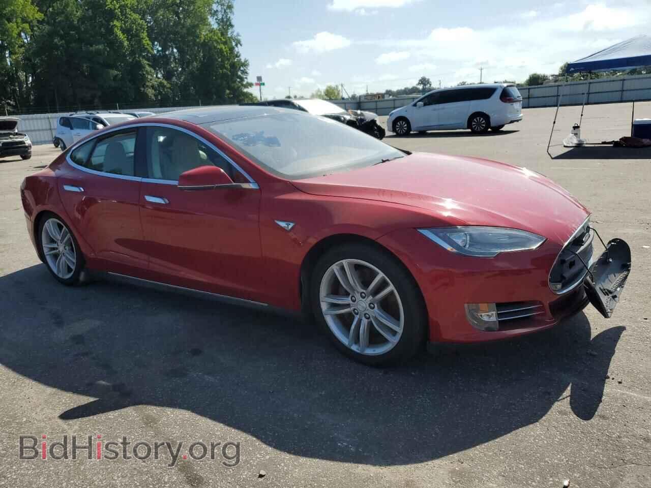 2015 TESLA MODEL S - VIN: 5YJSA1V21FF100219 - Photo 4