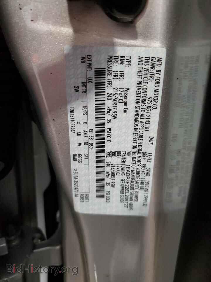 2014 FORD FOCUS - VIN: 1FADP3F22EL209727 - Photo 12