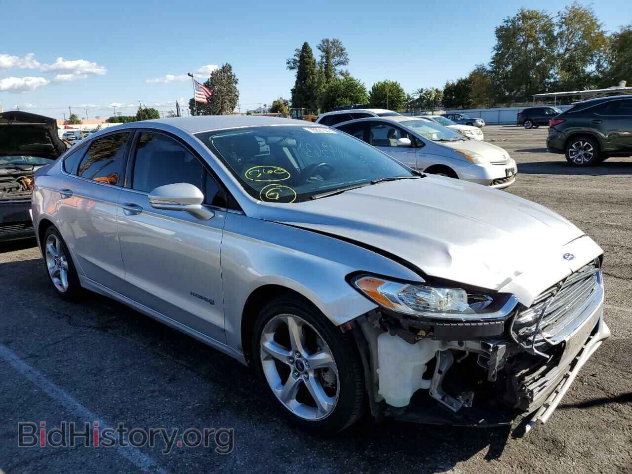 Photo 3FA6P0LU1DR325806 - FORD FUSION 2013