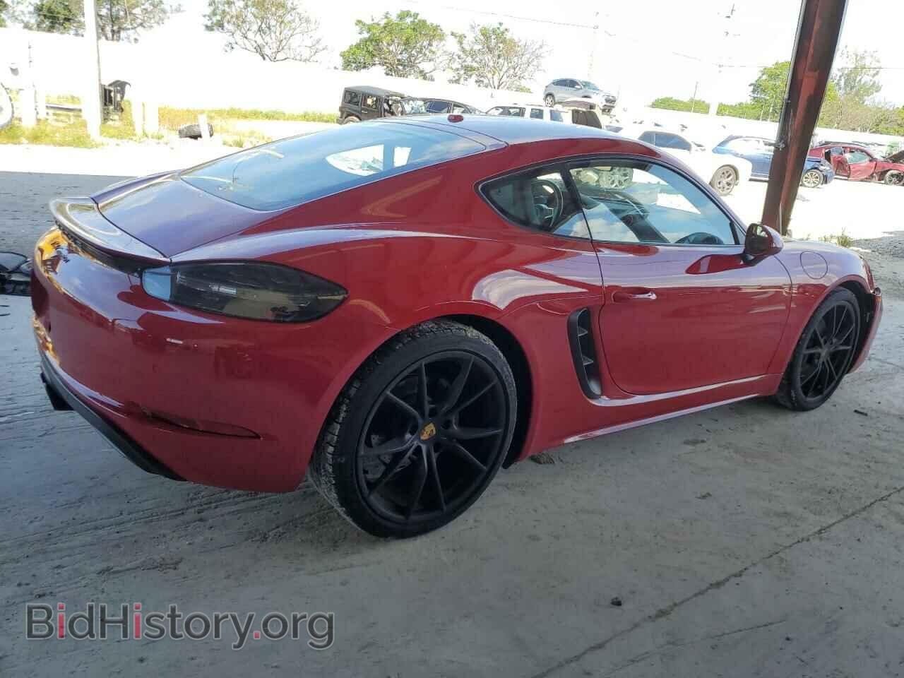 2018 PORSCHE CAYMAN - VIN: WP0AA2A82JK262187 - Фото 3