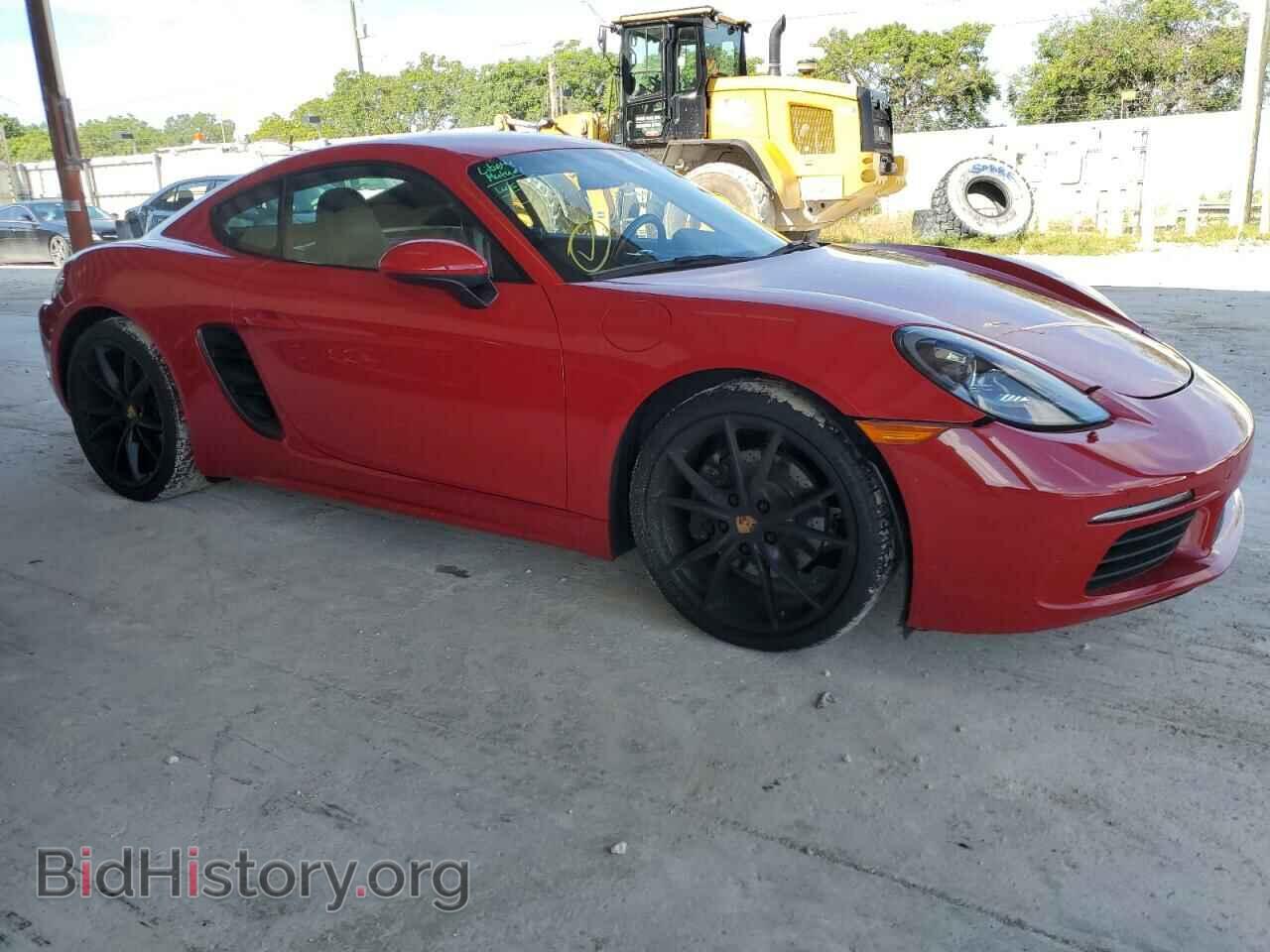 2018 PORSCHE CAYMAN - VIN: WP0AA2A82JK262187 - Фото 4