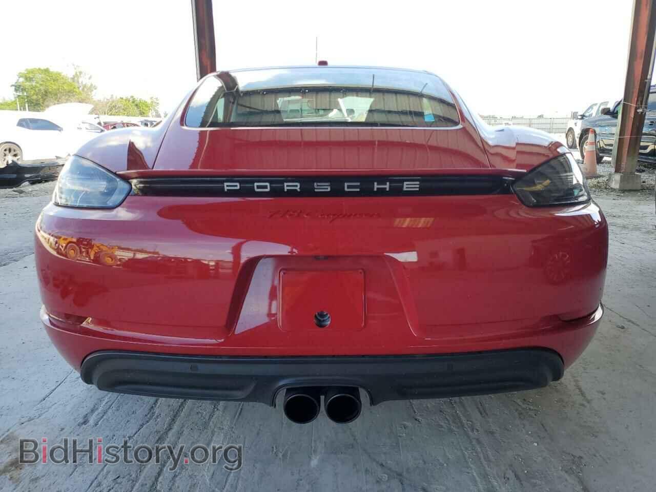 2018 PORSCHE CAYMAN - VIN: WP0AA2A82JK262187 - Фото 6