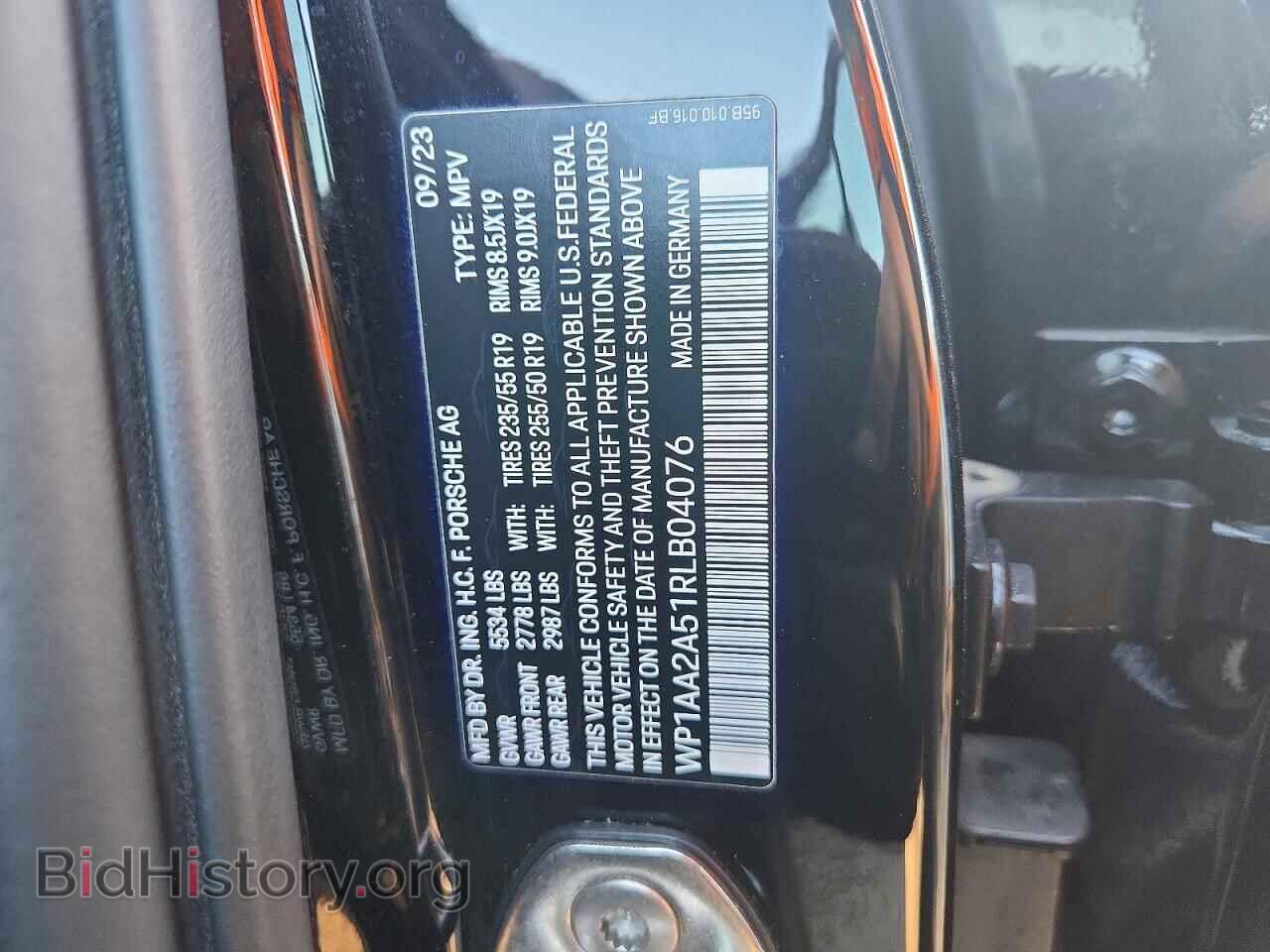 2024 PORSCHE MACAN - VIN: WP1AA2A51RLB04076 - Photo 13