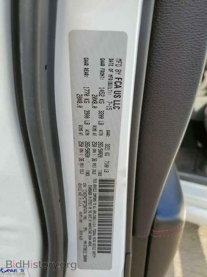 2015 DODGE DURANGO - VIN: 1C4SDHCT8FC907474 - Photo 10