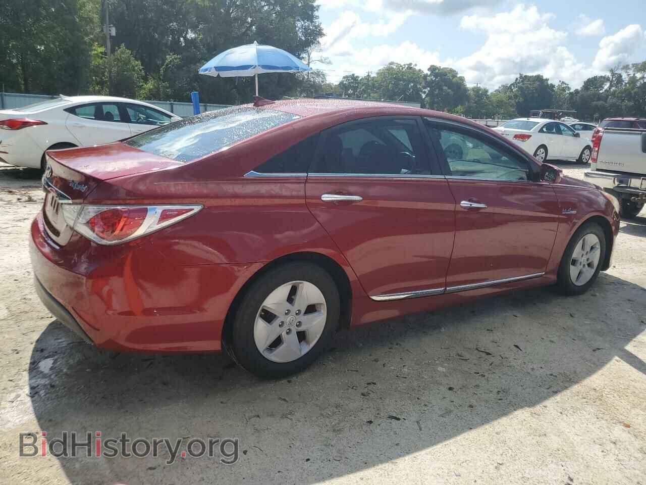 2012 HYUNDAI SONATA - VIN: KMHEC4A42CA059227 - Фото 3