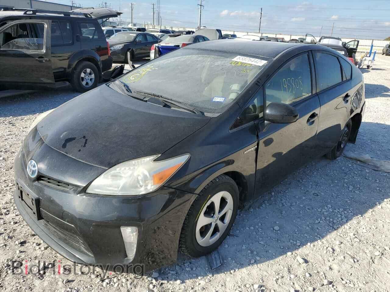 2012 TOYOTA PRIUS - VIN: JTDKN3DU7C5415610 - Фото 2