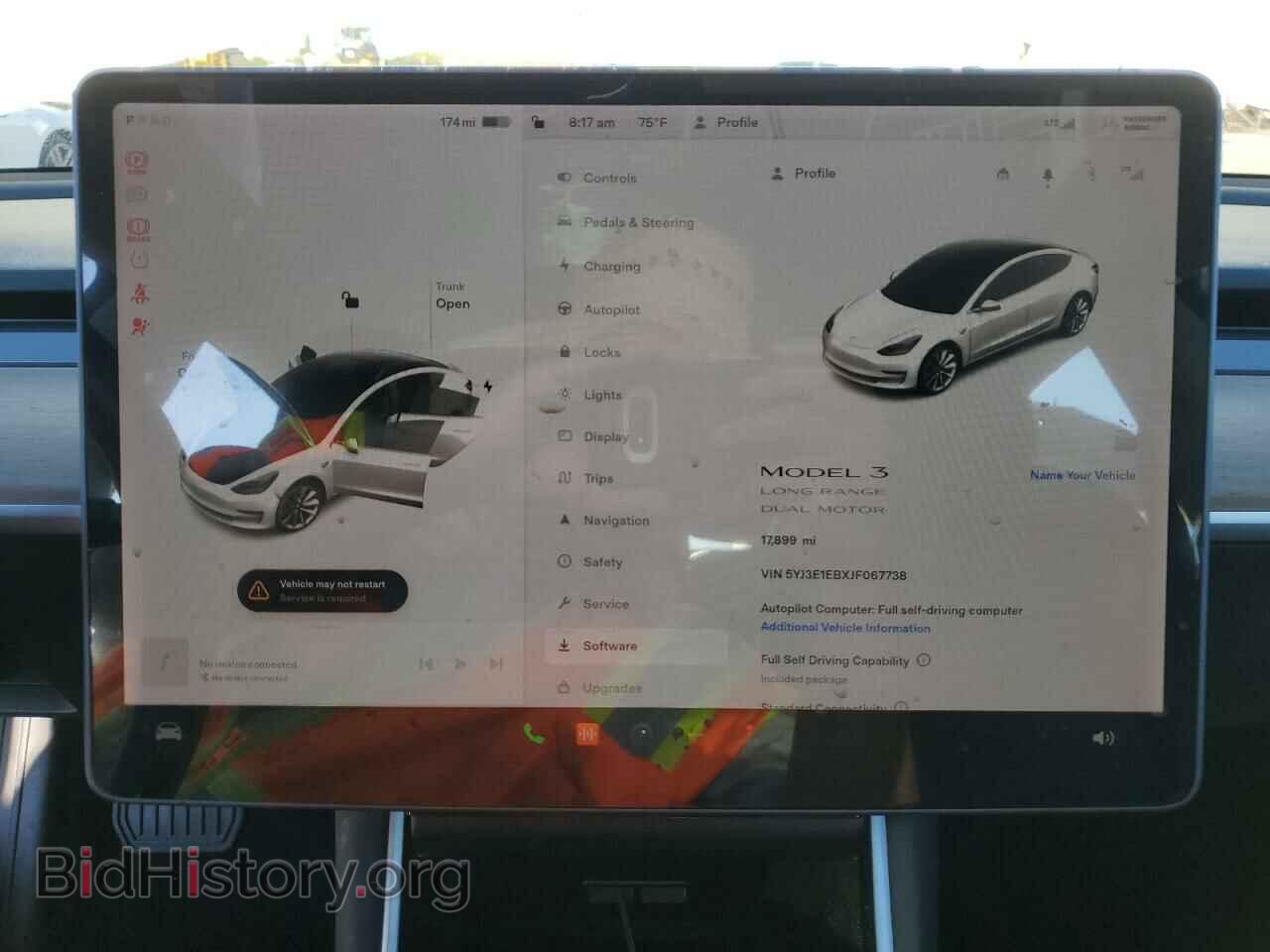 2018 TESLA MODEL 3 - VIN: 5YJ3E1EBXJF067738 - Фото 9