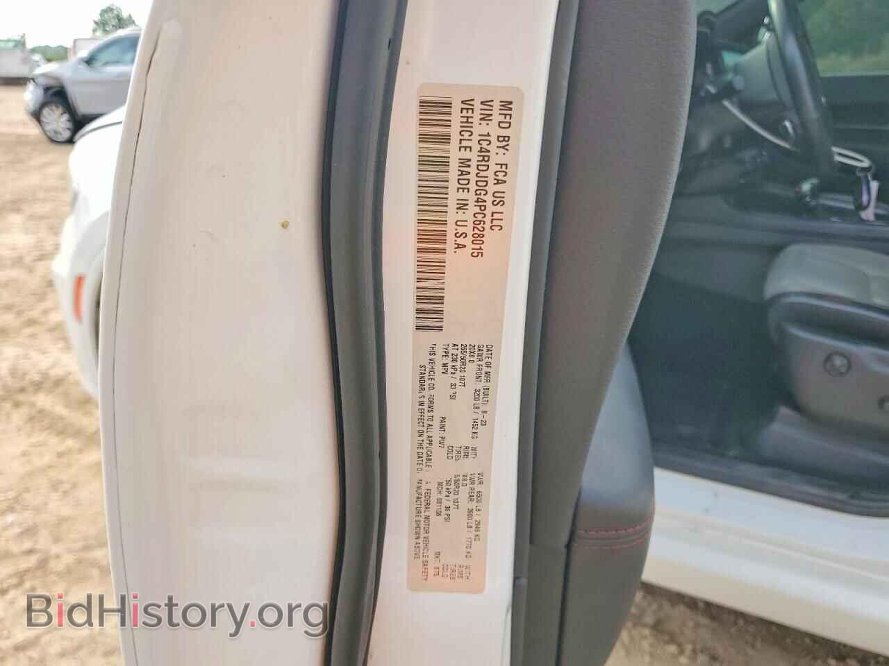 2023 DODGE DURANGO - VIN: 1C4RDJDG4PC628015 - Фото 13