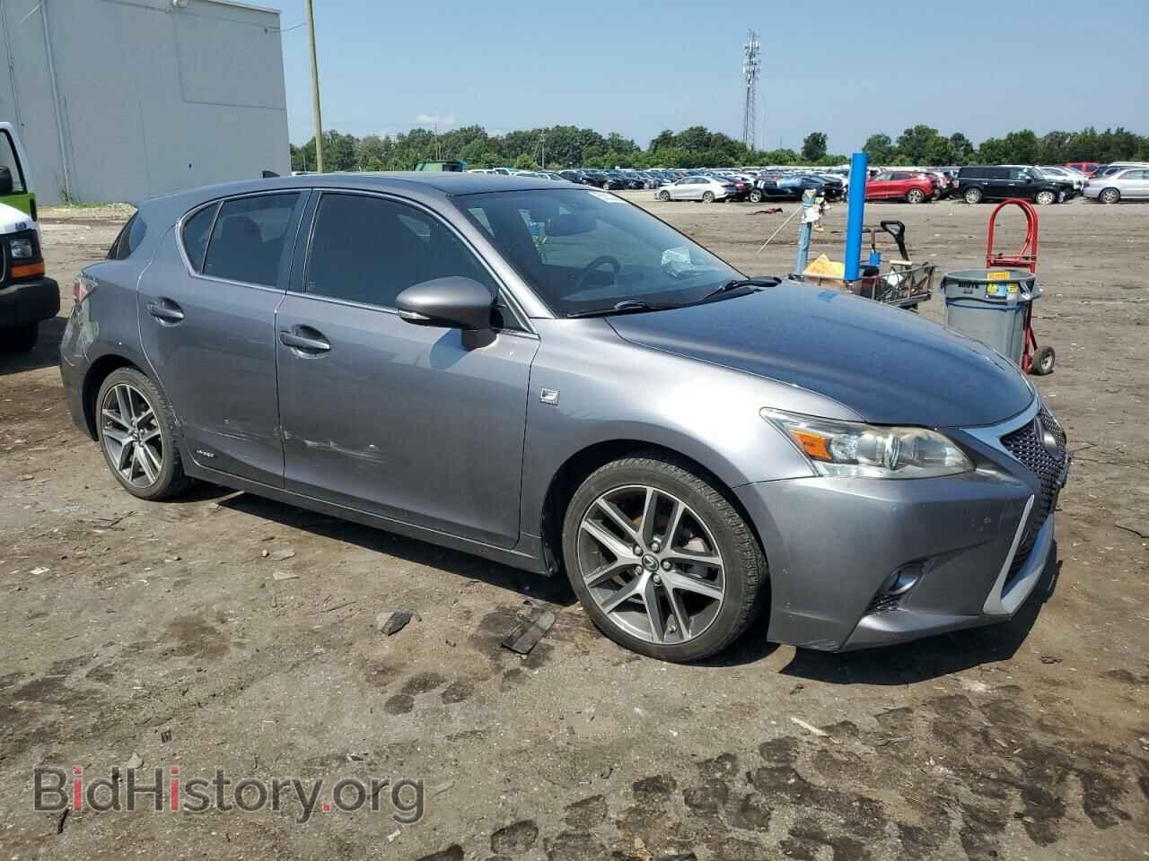 2014 LEXUS CT 200 - VIN: JTHKD5BH0E2192625 - Фото 4