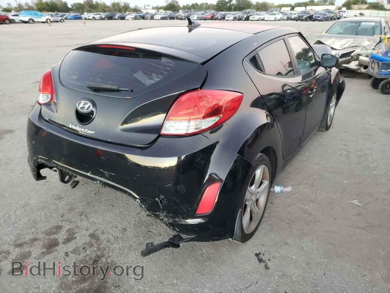 2012 HYUNDAI VELOSTER - VIN: KMHTC6AD2CU036645 - Фото 4