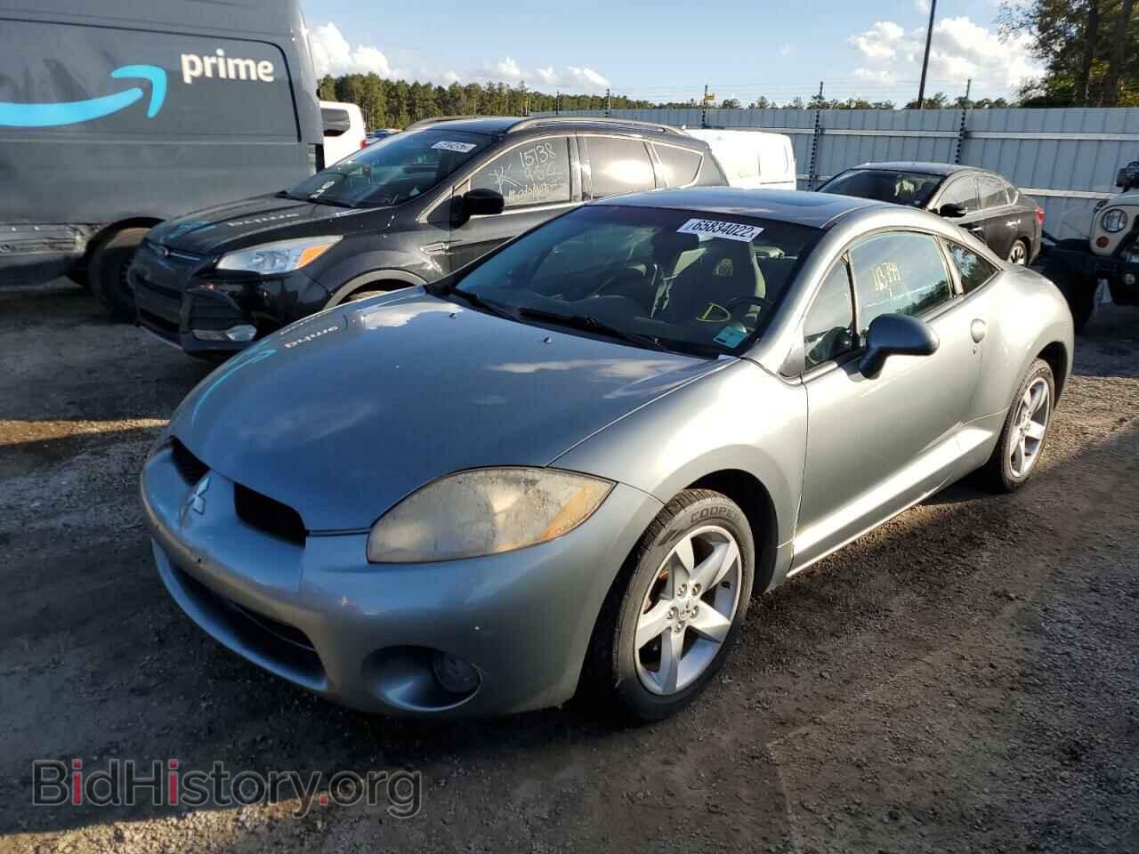 2007 MITSUBISHI ECLIPSE - VIN: 4A3AK24F67E009496 - Фото 2
