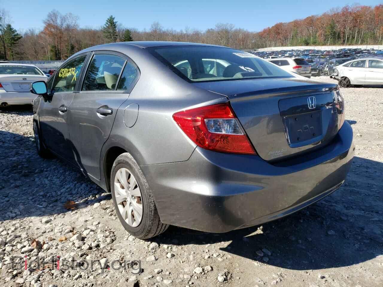 2012 HONDA CIVIC - VIN: 2HGFB2F55CH333993 - Фото 3