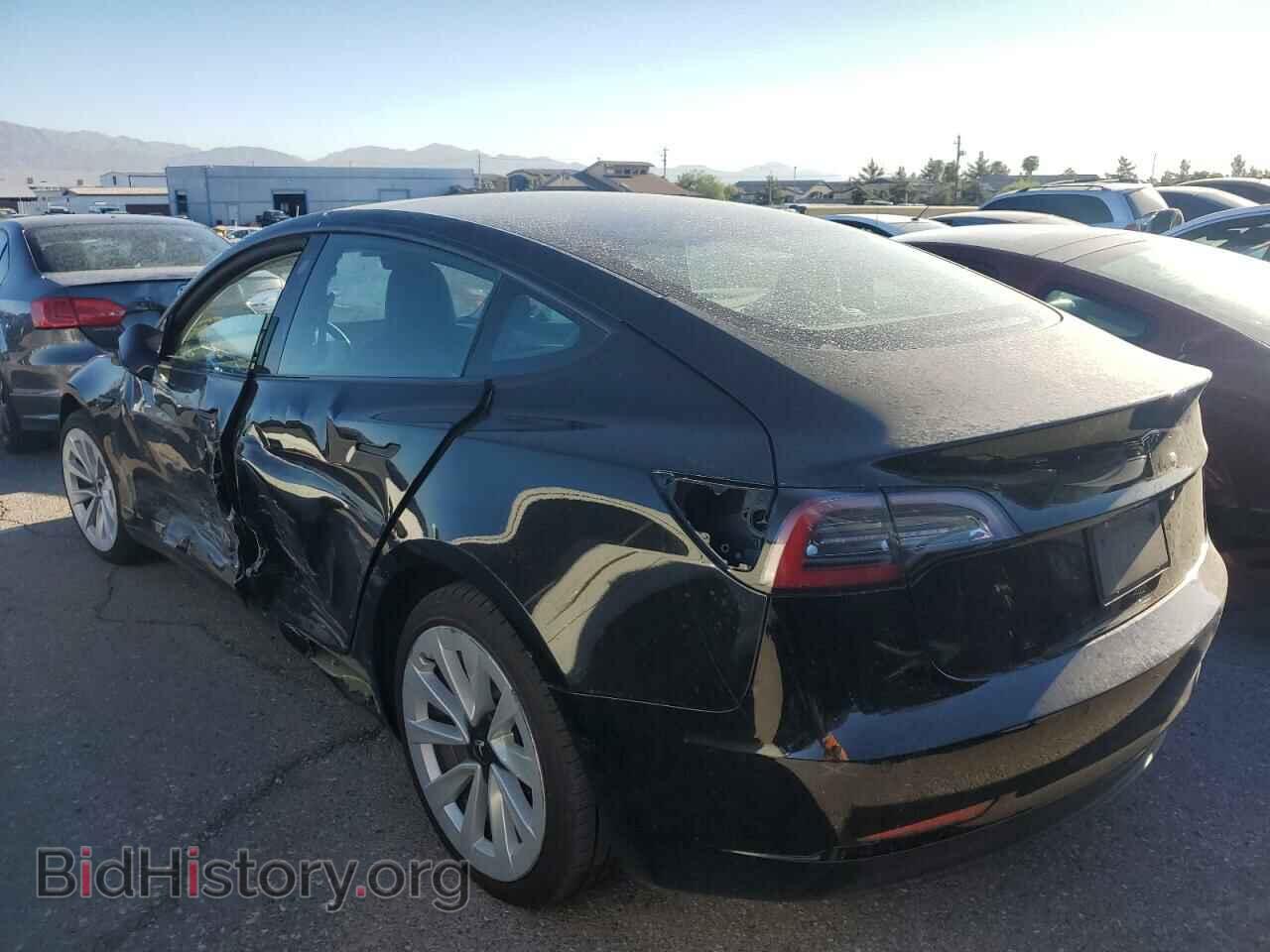 2022 TESLA MODEL 3 - VIN: 5YJ3E1EA1NF372056 - Photo 2