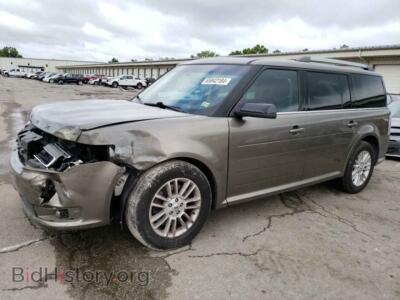 2014 Ford FLEX SEL, серый — VIN 2FMGK5C84EBD43130, Copart