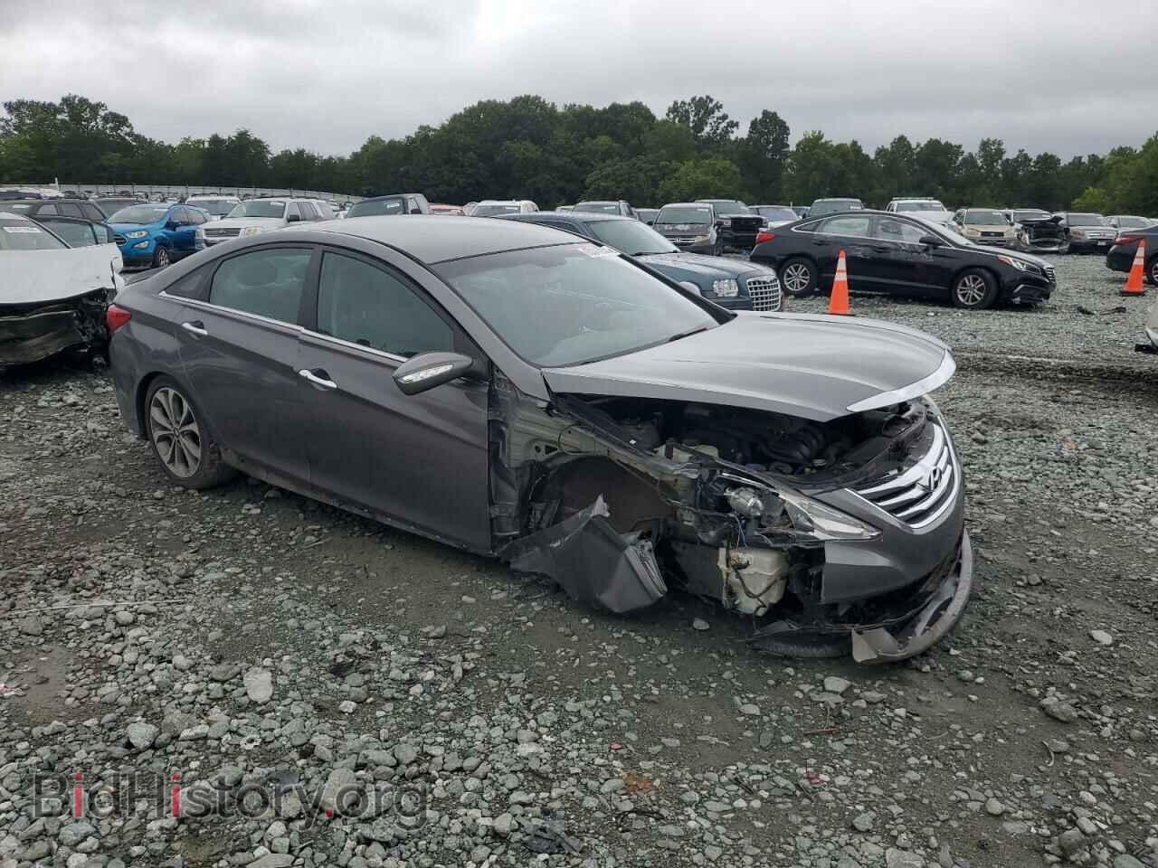 2014 HYUNDAI SONATA - VIN: 5NPEC4AC0EH825706 - Фото 4