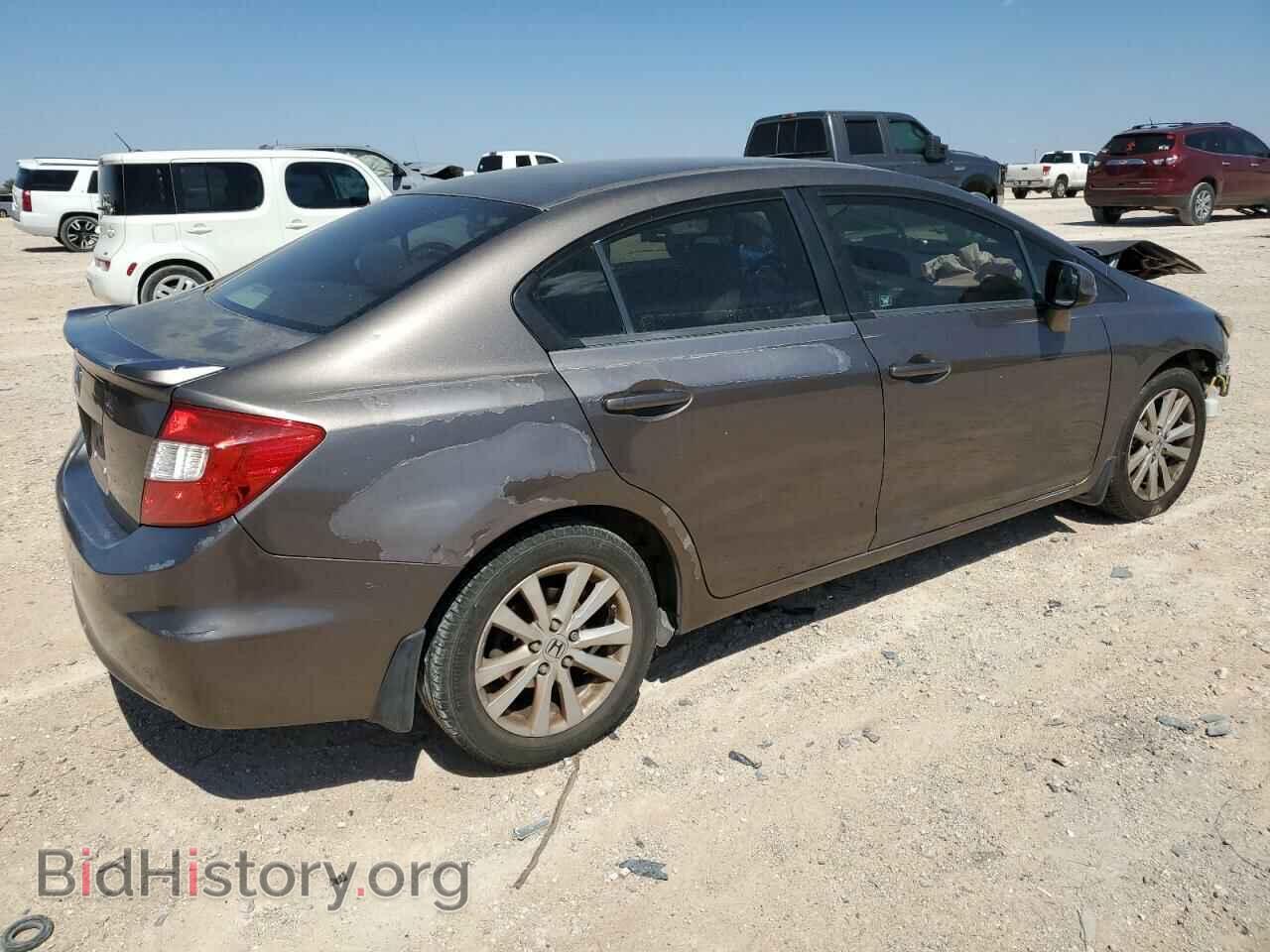 2012 HONDA CIVIC - VIN: JHMFB2F82CS000893 - Фото 3
