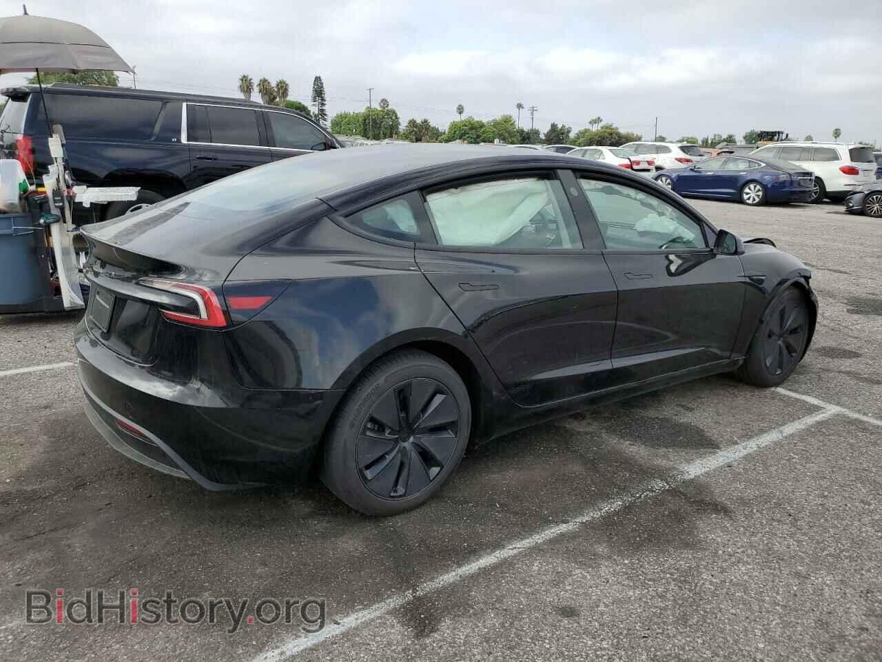 2024 TESLA MODEL 3 - VIN: 5YJ3E1EA9RF745009 - Фото 3