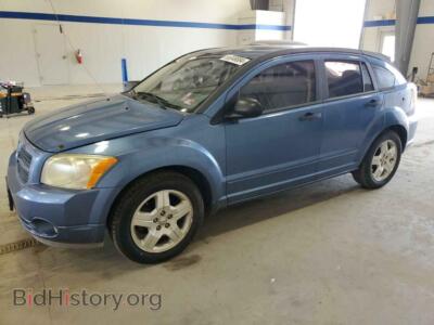 2007 Dodge CALIBER SXT, blue — VIN 1B3HB48B77D535633, Copart