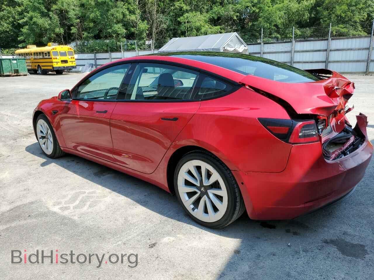 2022 TESLA MODEL 3 - VIN: 5YJ3E1EA3NF186826 - Фото 2