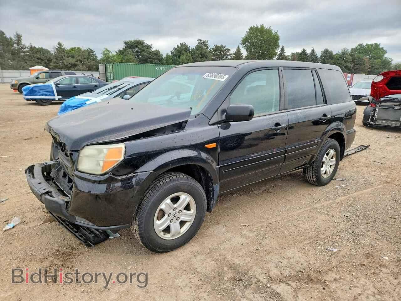 Photo 5FNYF18176B021281 - HONDA PILOT 2006