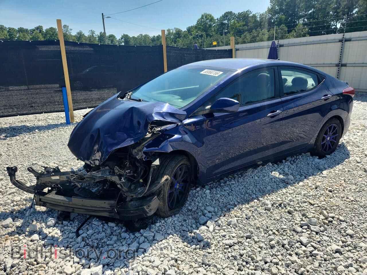 Photo 5NPDH4AE0CH080712 - HYUNDAI ELANTRA 2012
