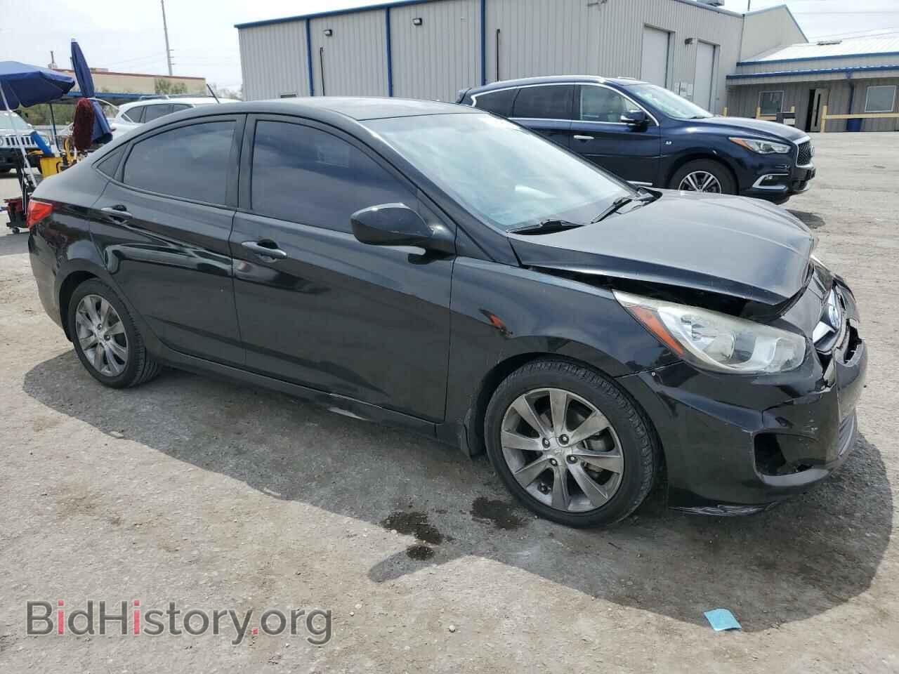 2013 HYUNDAI ACCENT - VIN: KMHCU4AE3DU332172 - Фото 4