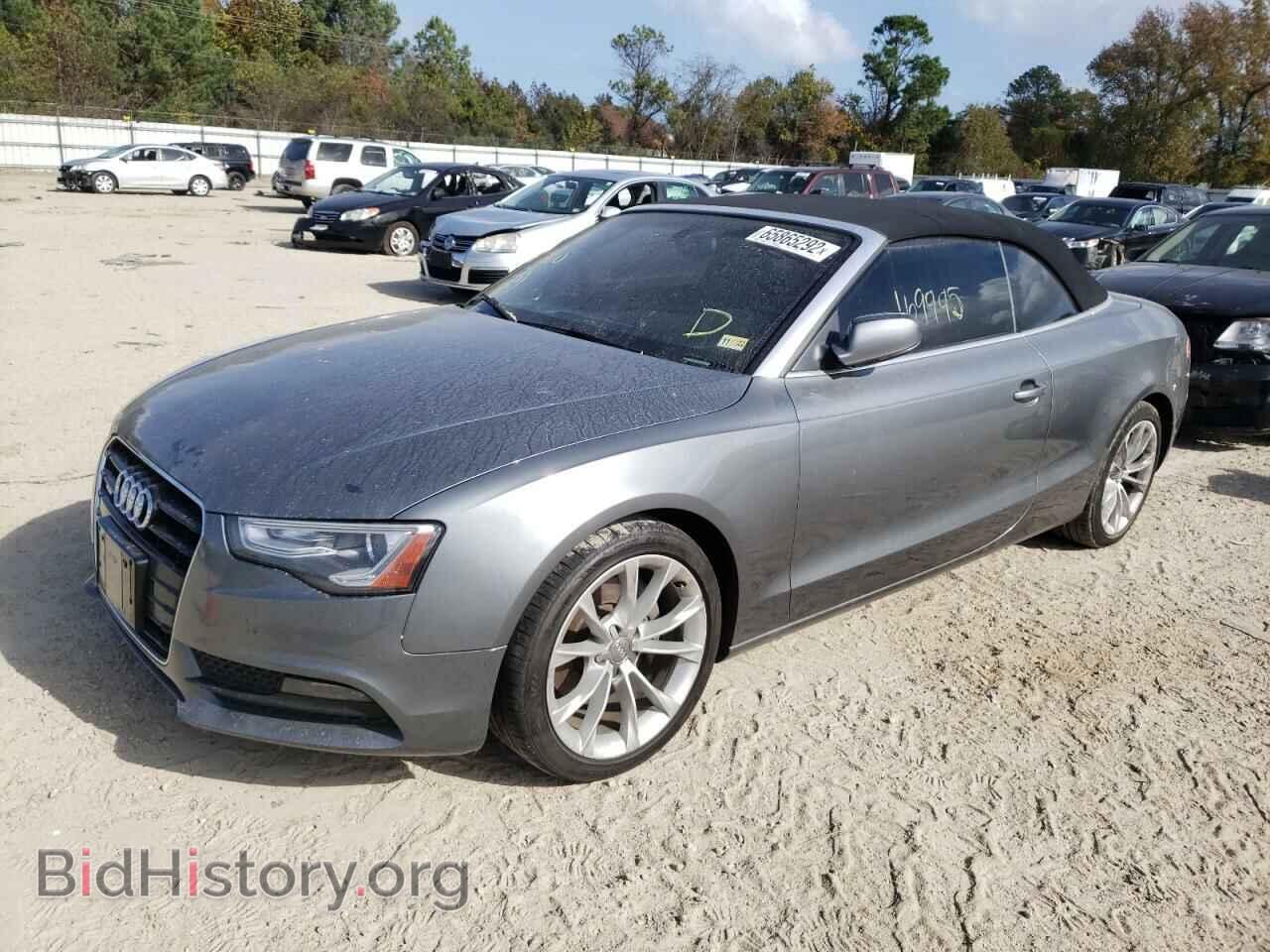 2013 AUDI A5 - VIN: WAULFAFH3DN006041 - Фото 2