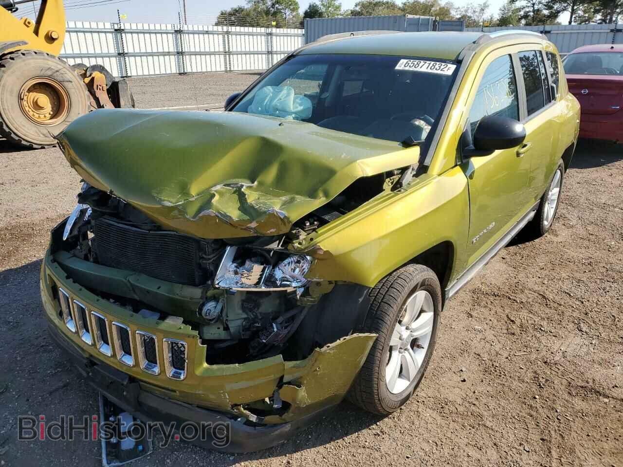 2012 JEEP COMPASS - VIN: 1C4NJDBB9CD562453 - Фото 2