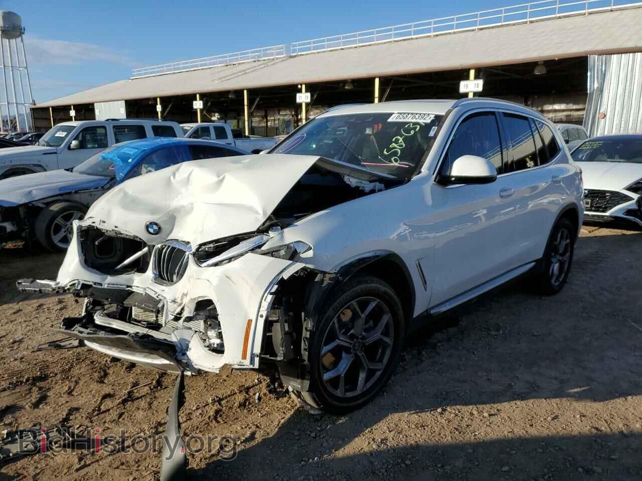 2021 BMW X3 - VIN: 5UXTY3C03M9E65636 - Фото 2