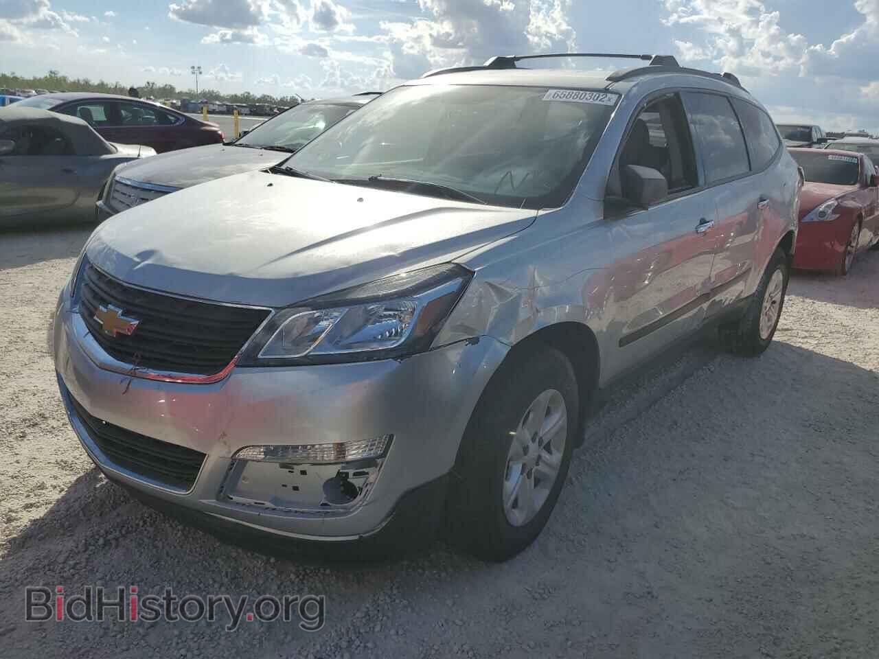 2015 CHEVROLET TRAVERSE - VIN: 1GNKRFKD3FJ167593 - Фото 2