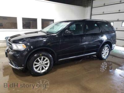 2015 Dodge DURANGO SXT, черный — VIN 1C4RDJAG6FC145869, Copart