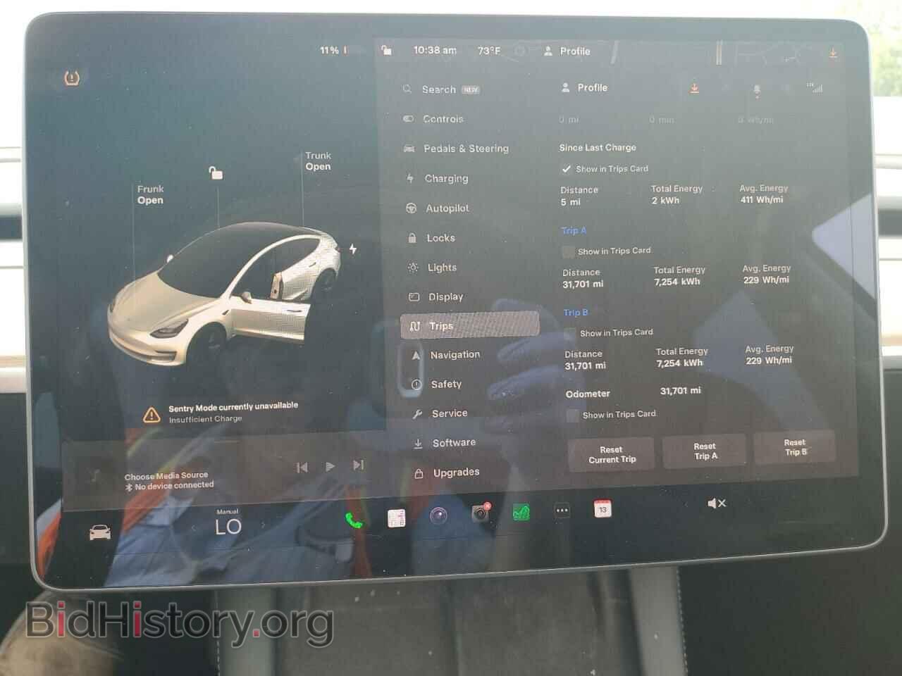 2022 TESLA MODEL 3 - VIN: 5YJ3E1EA9NF101679 - Photo 9