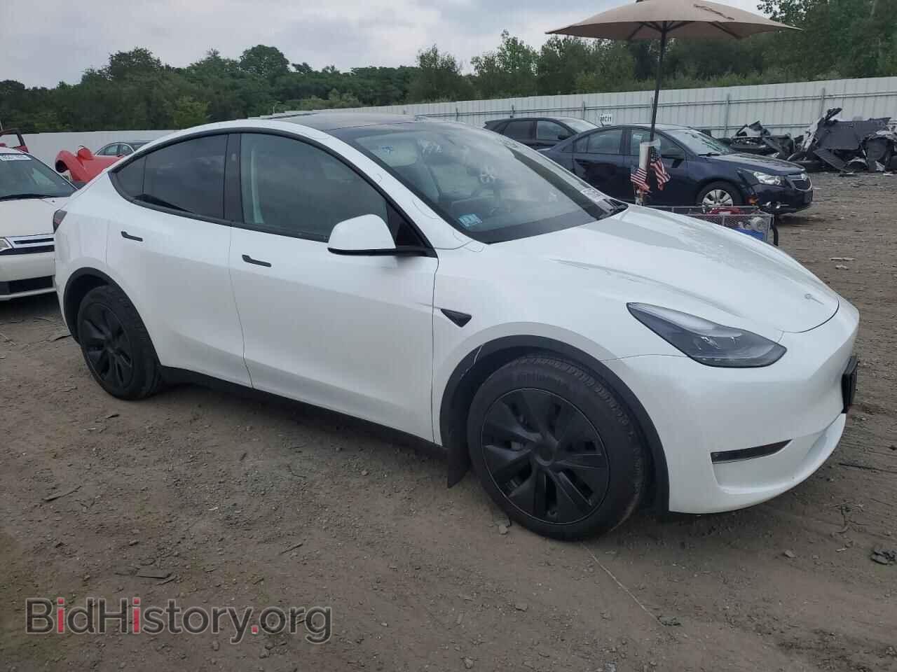 2025 TESLA MODEL Y - VIN: 7SAYGDEE5SF306967 - Фото 4