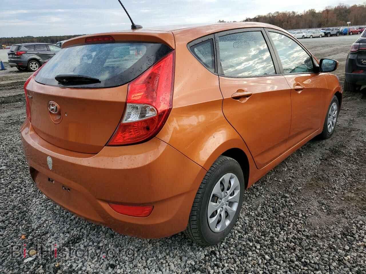 2017 HYUNDAI ACCENT - VIN: KMHCT5AE8HU307539 - Фото 4